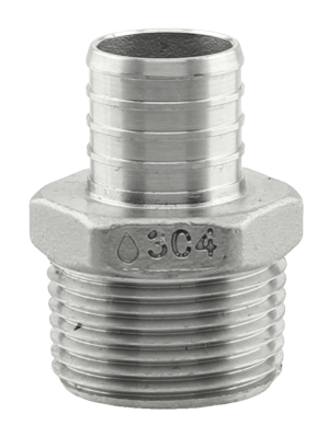 BOSHART 304 Stainless Steel PEX - MPT |adapter PEX 1/2" MPT 1/2"