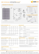 ZnShine Solar ZXM7-SH108-405-M 405Watt 108 1/2 Cells Black Backsheet Monocrystalline 30mm Black Frame Solar Panel