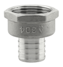 BOSHART 304 Stainless Steel PEX - FPT | adapter PEX 1" FPT 1"